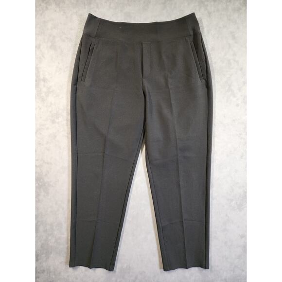 COPY - Athleta Endless High Rise Pants Womens Size 14 Black Stretch Ankle Comfo… - Picture 1 of 15